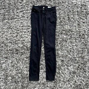 Rag & Bone Womens Jeans Black Size 26 Dark Wash Leggings Skinny Jeans